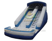 inflatable hippo water slide